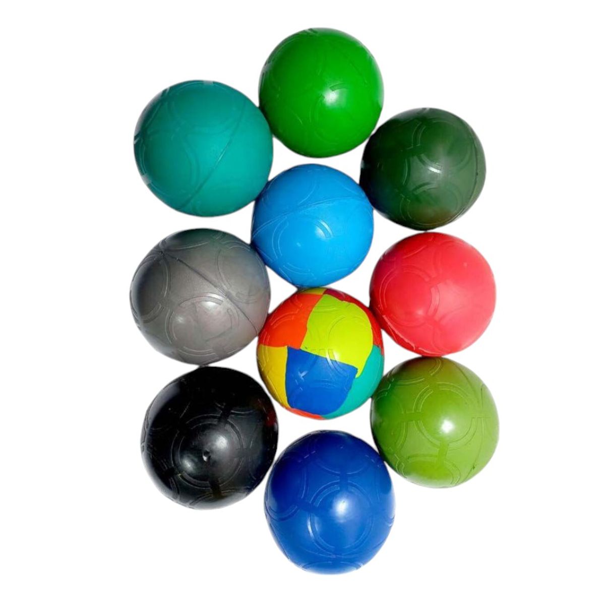 GENERICO - Pelota De Caucho Maciza Top-13