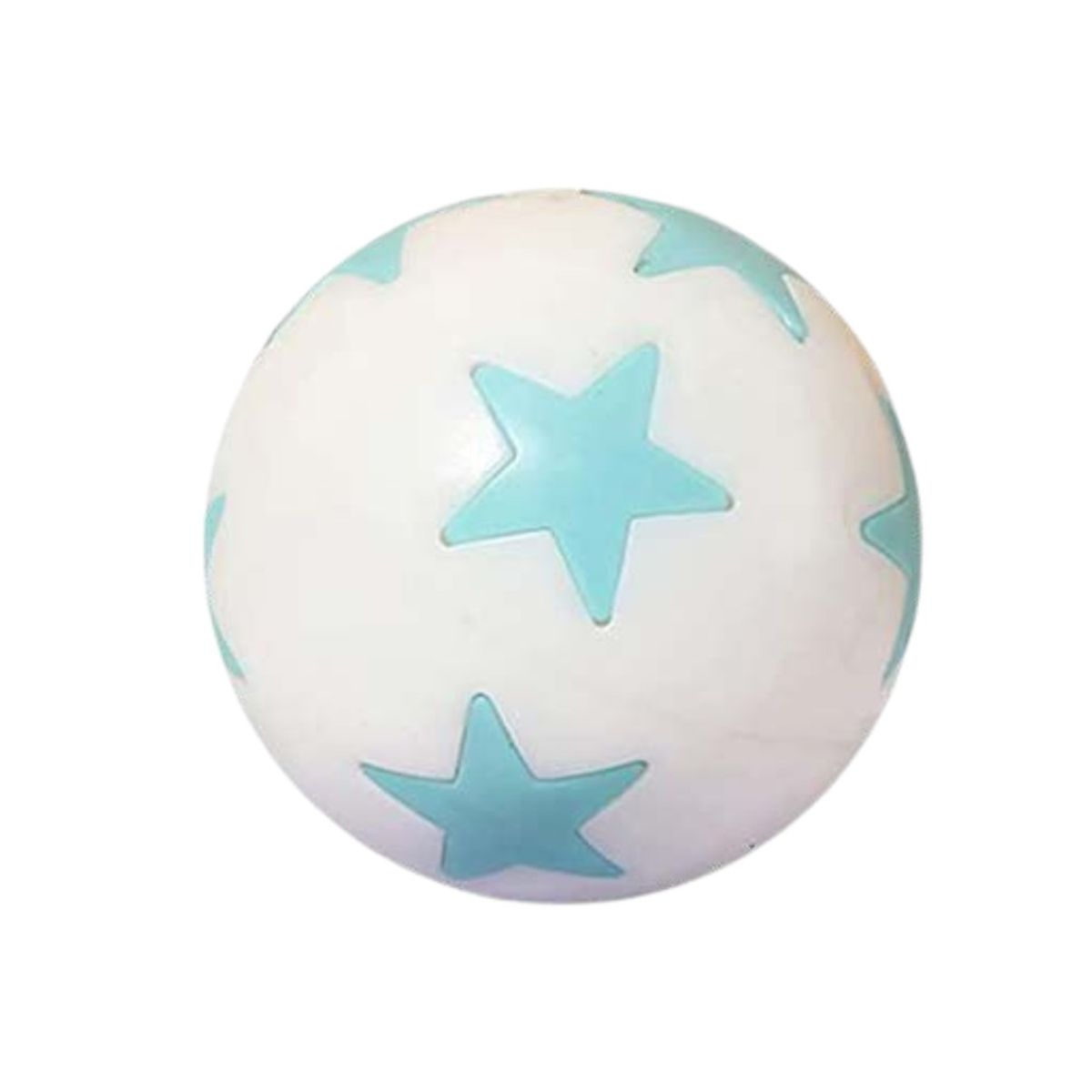 GENERICO - Pelota Estrella Con Luces Top-5 Color Blanco