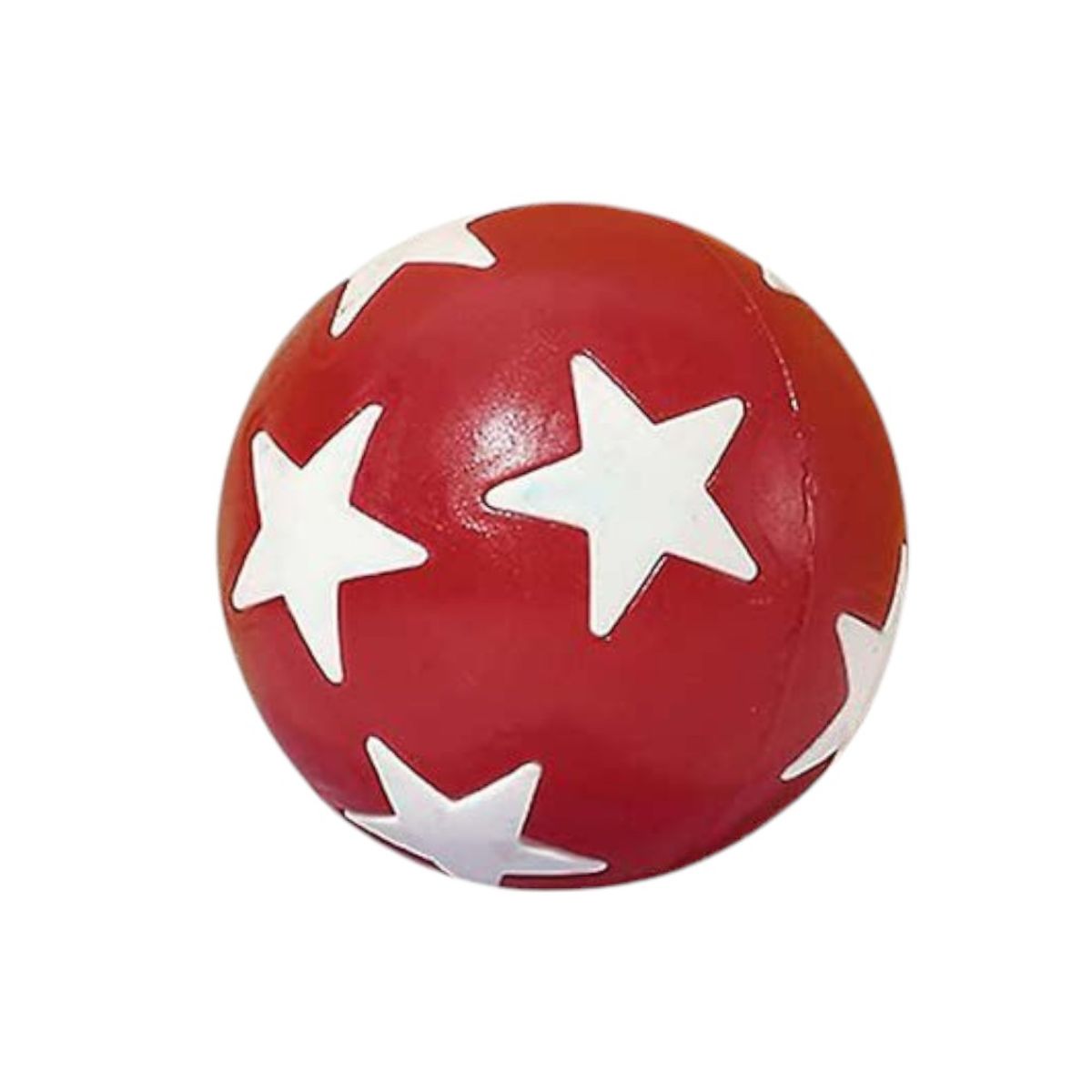 GENERICO - Pelota Estrella Con Luces Top-5 Color Rojo