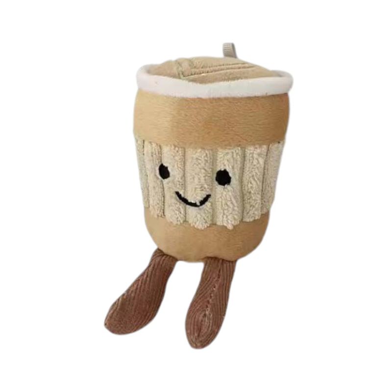 GENERICO - Peluche Mini Coffe Top-7 Color Marron