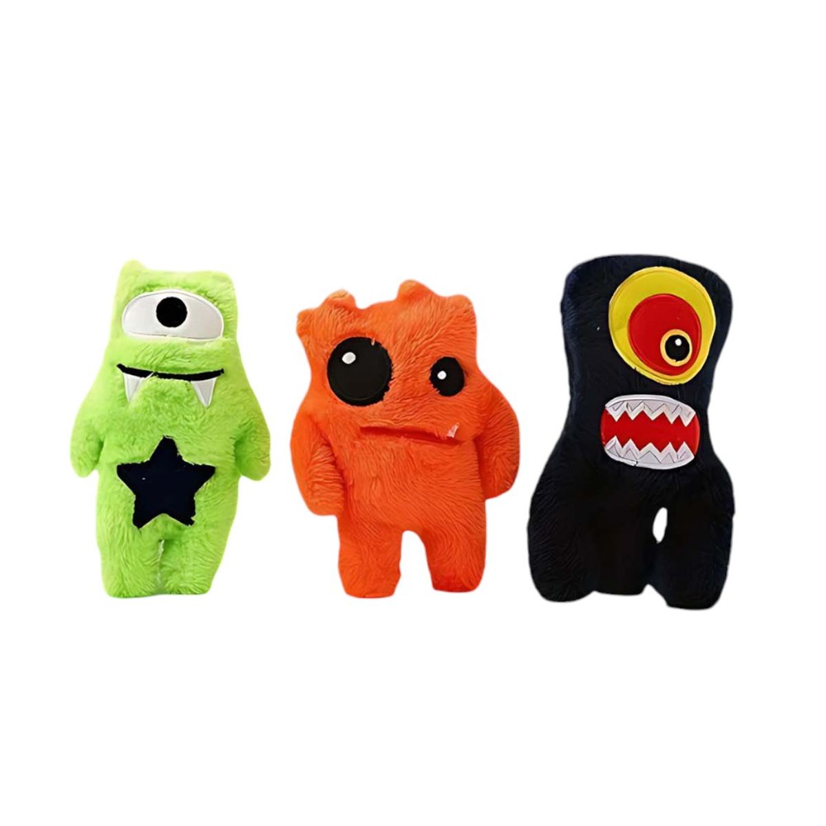 GENERICO - Peluche Monster Felpa Top-9 Color Negro