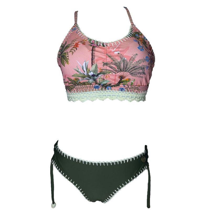 GENERICO - Bikini Licra UV Ada Lovelace verde GL-60-L