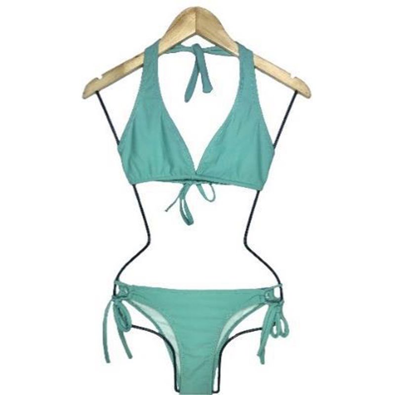 GENERICO - Bikini Licra UV Clasico Verde GL-18-S