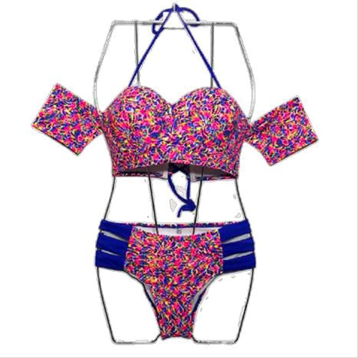 GENERICO - Bikini Licra UV Mia Fucsia GL-46-M