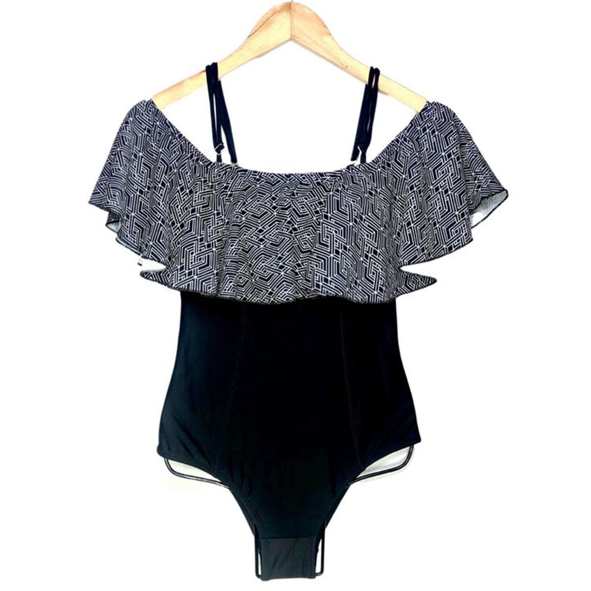 GENERICO - Enterizo Licra UV Marylin Negro GL-50-L