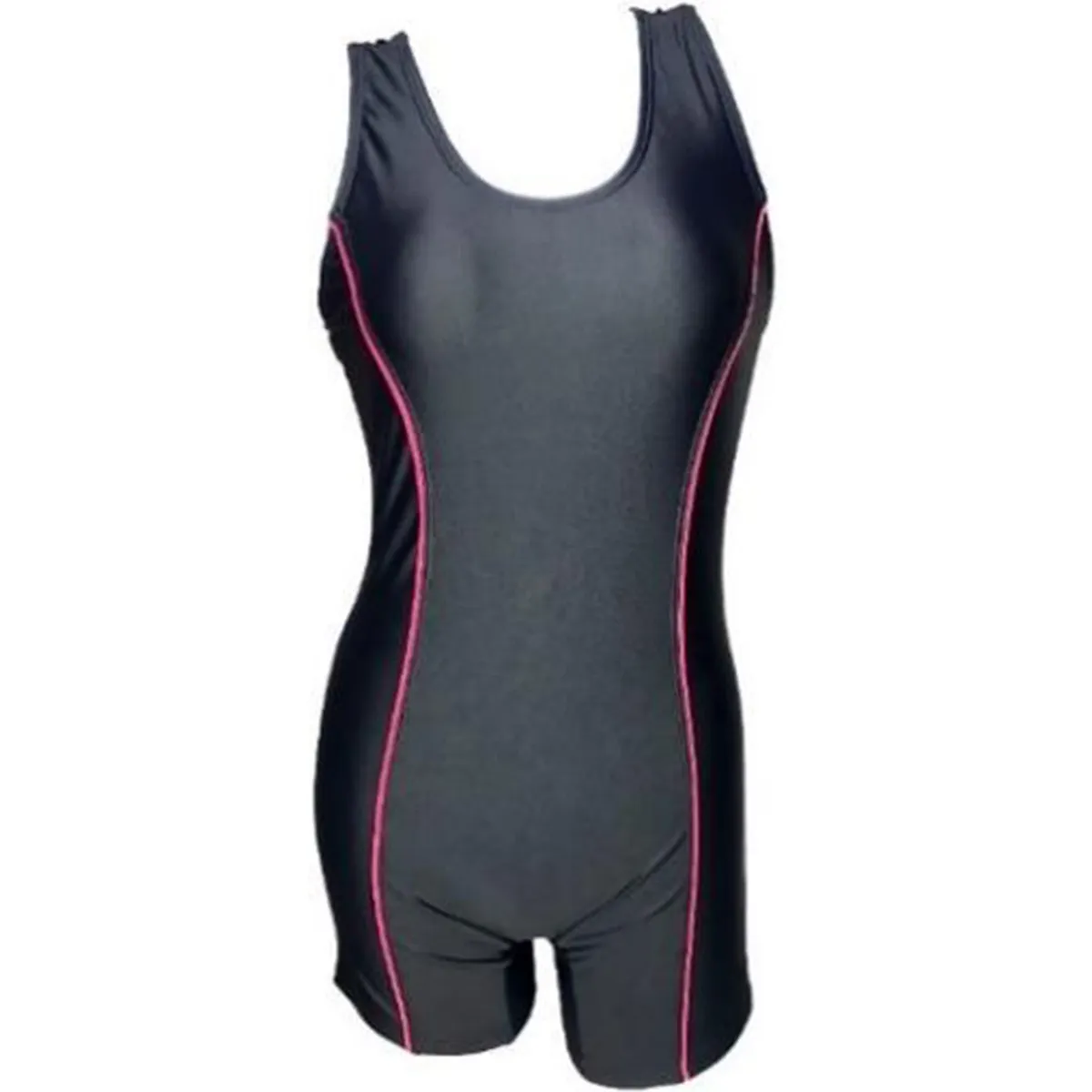 GENERICO - Ropa de baño Mujer Natacion Venas Rojo GL-32-M