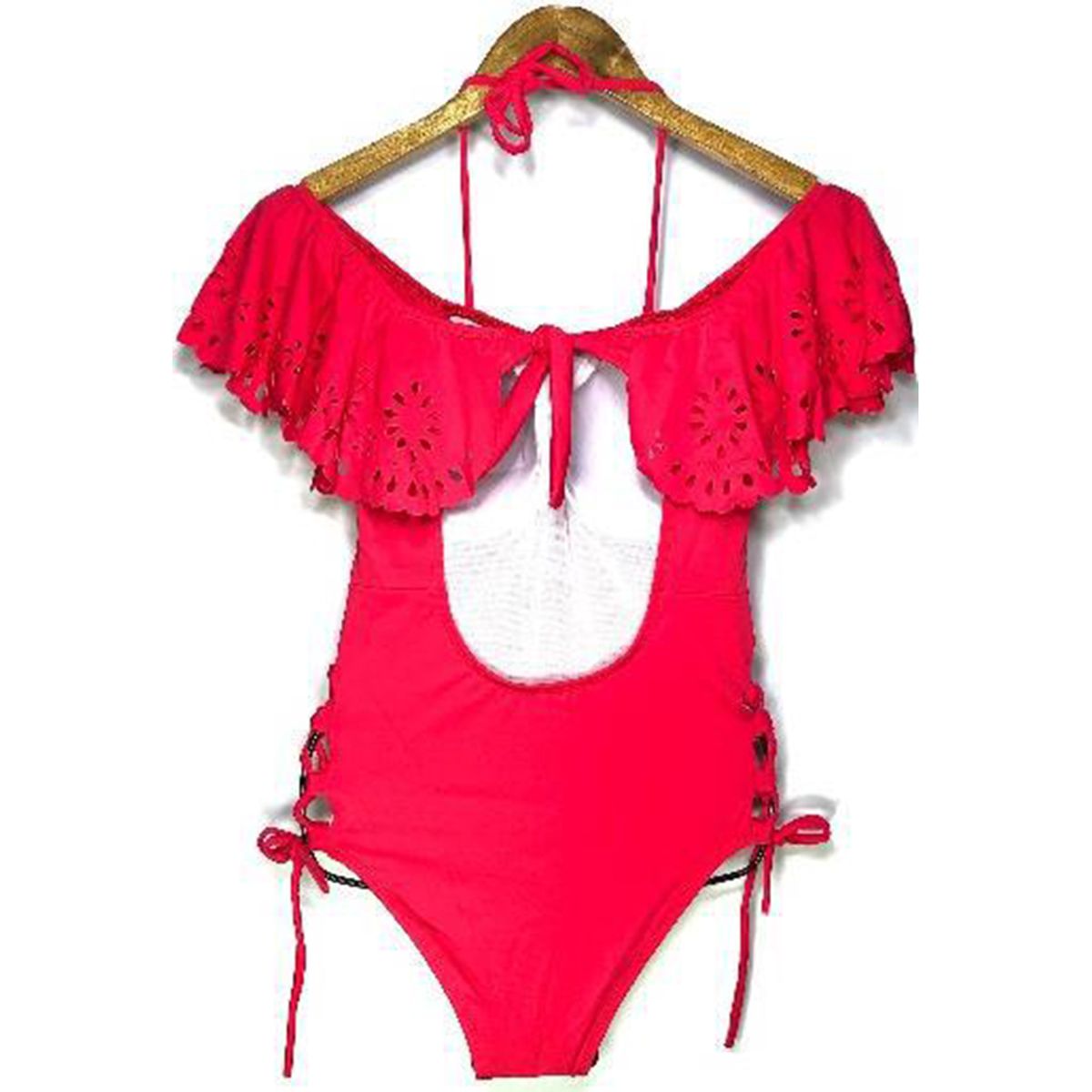 GENERICO - Rumbera Licra UV Kris Rojo GL-52-L