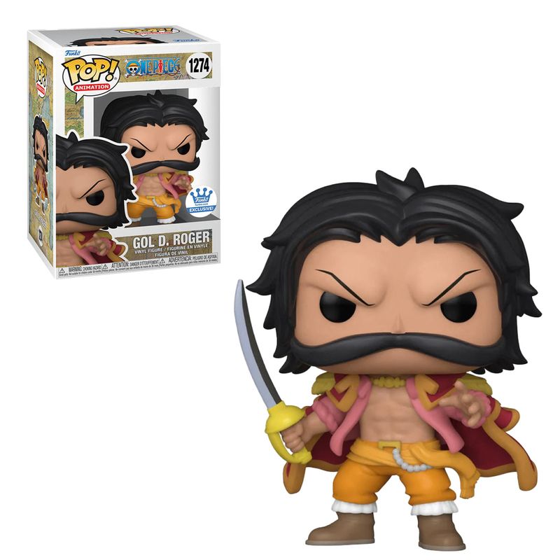 FUNKO - Funko Pop One Piece Gold D Roger FunkoShop Exclusivo