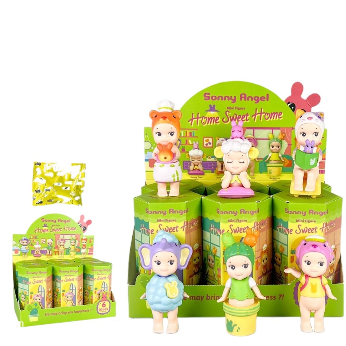 TIOZONEY - 1pcs Sonny Angel Caja Sopresa 9cm Coleccionable