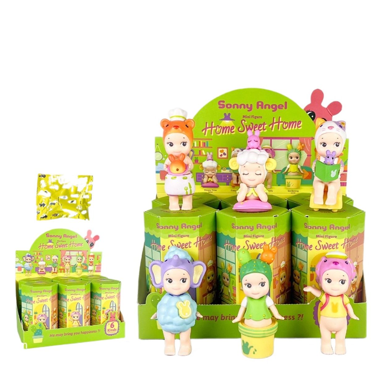 TIOZONEY - 1pcs Sonny Angel Caja Sopresa 9cm Coleccionable