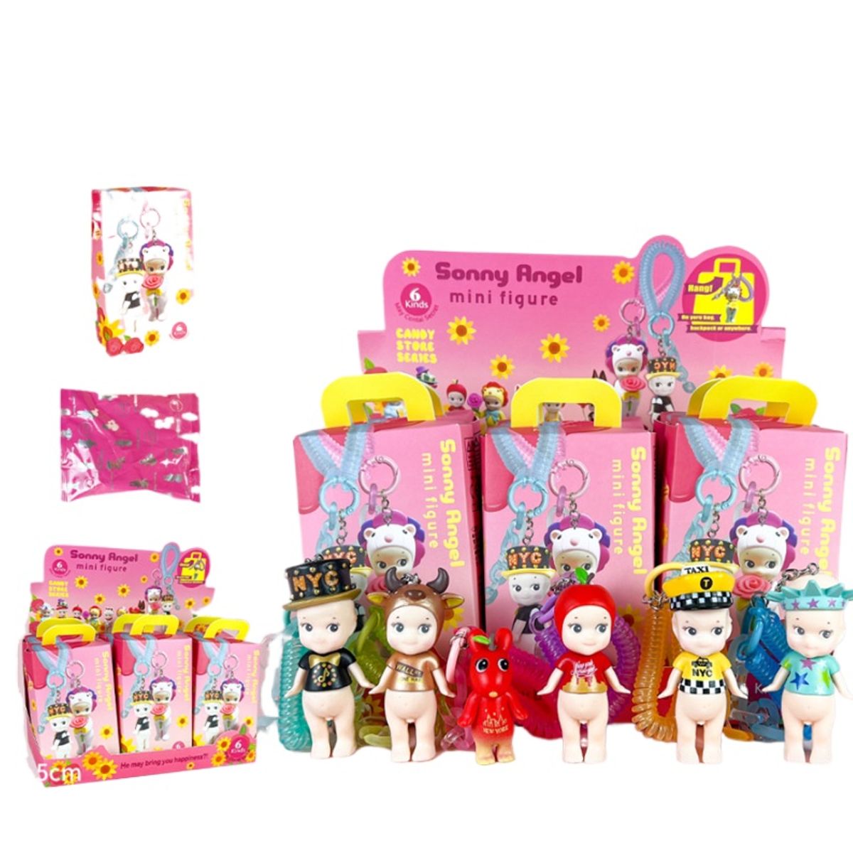 TIOZONEY - 1pcs Sonny Angel Caja Sopresa 9cm Coleccionable