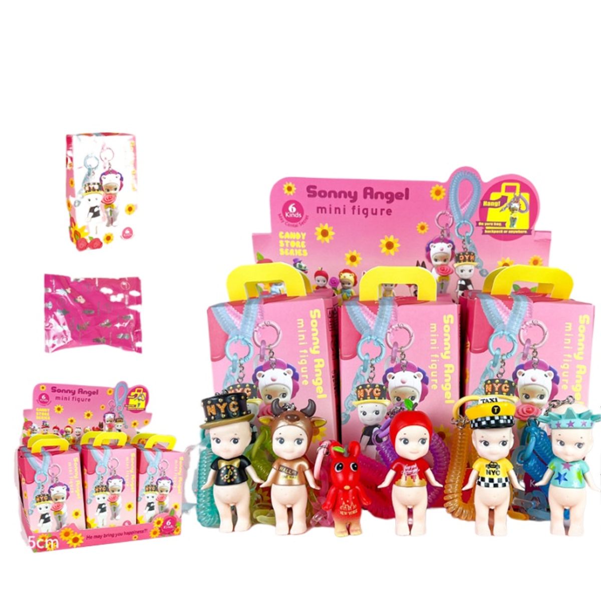 TIOZONEY - 1pcs Sonny Angel Caja Sopresa 9cm Coleccionable