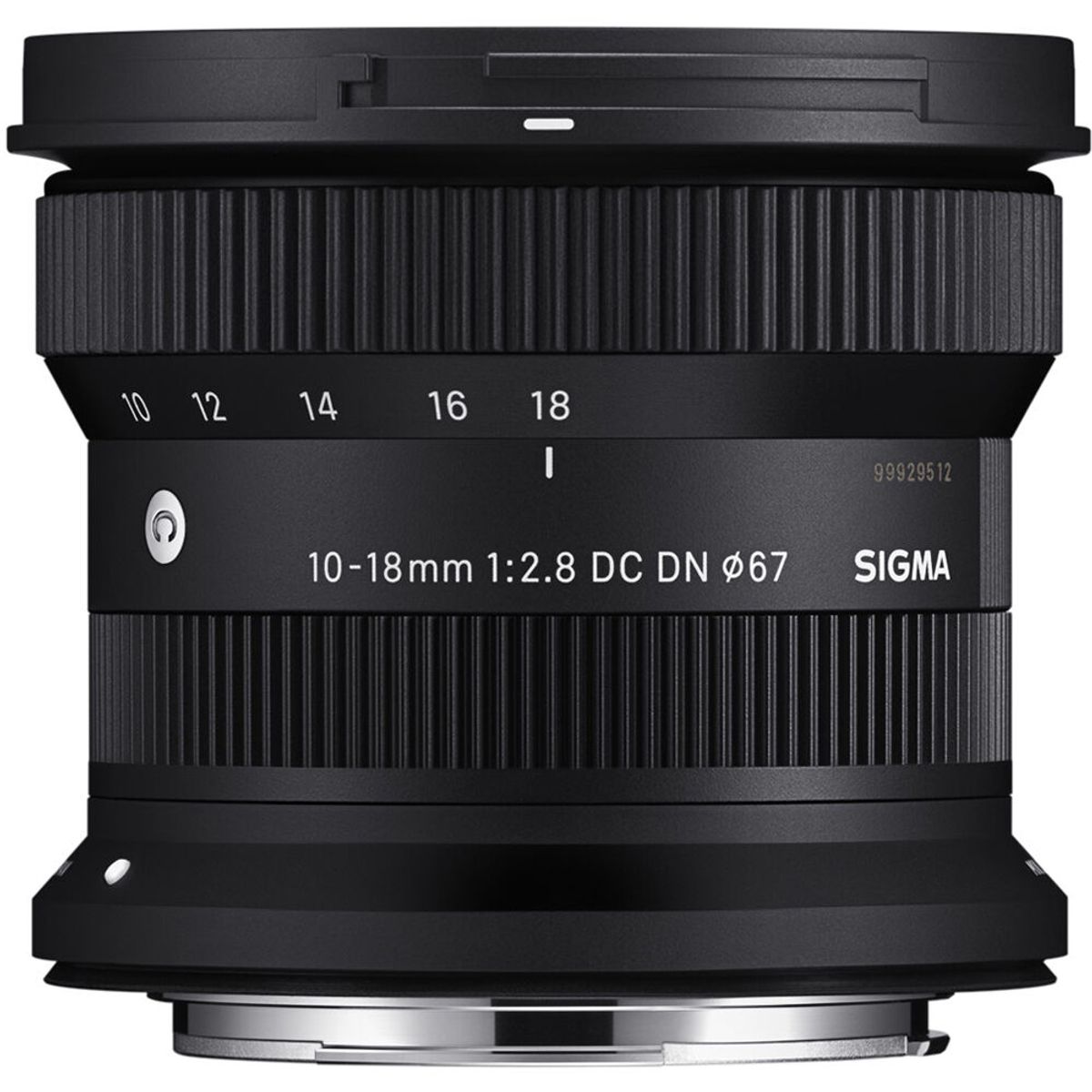 SIGMA - Sigma 10-18mm f/2.8 DC DN Contemporánea Lente Para Canon RF - Negro