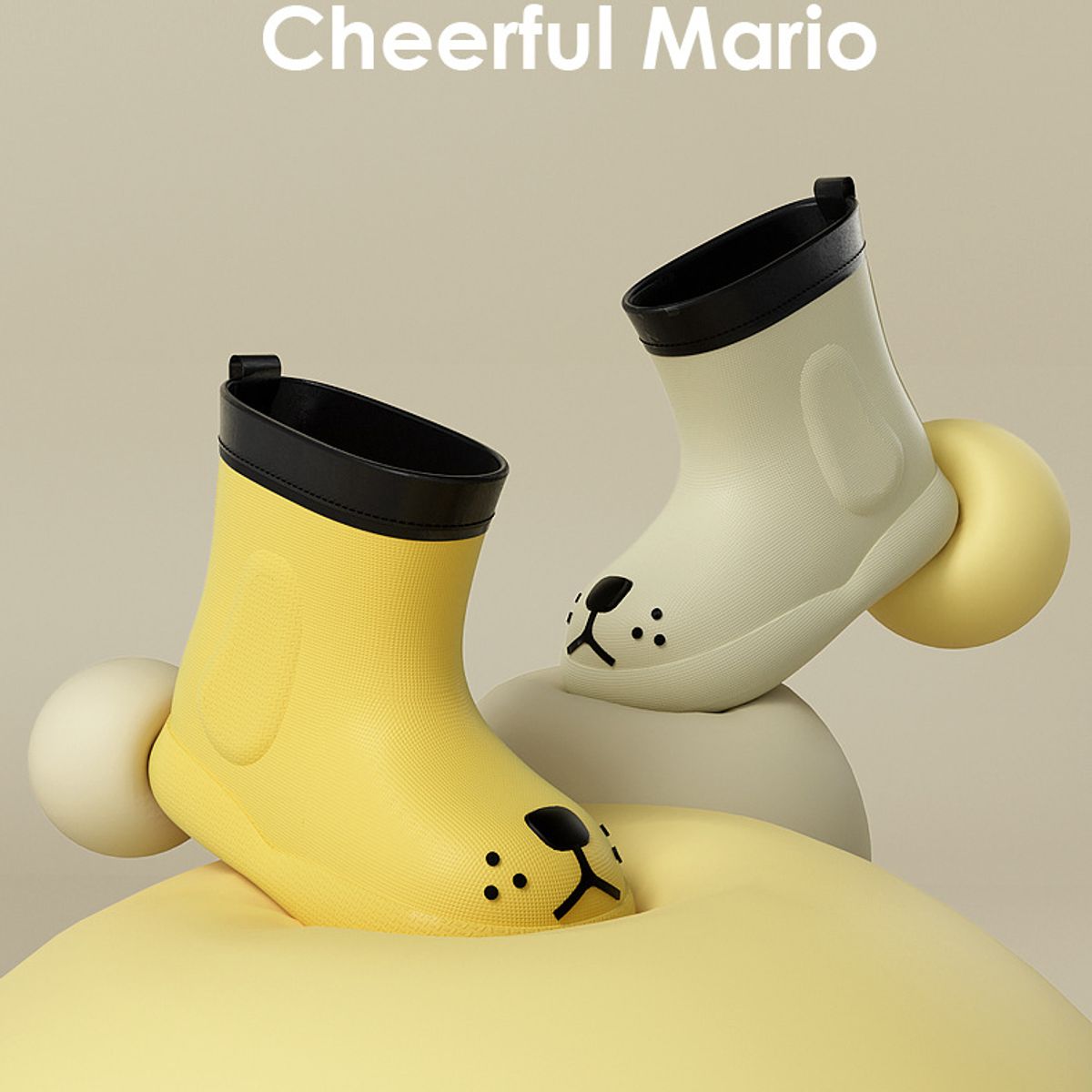 TIOZONEY - Bota de Agua para niños