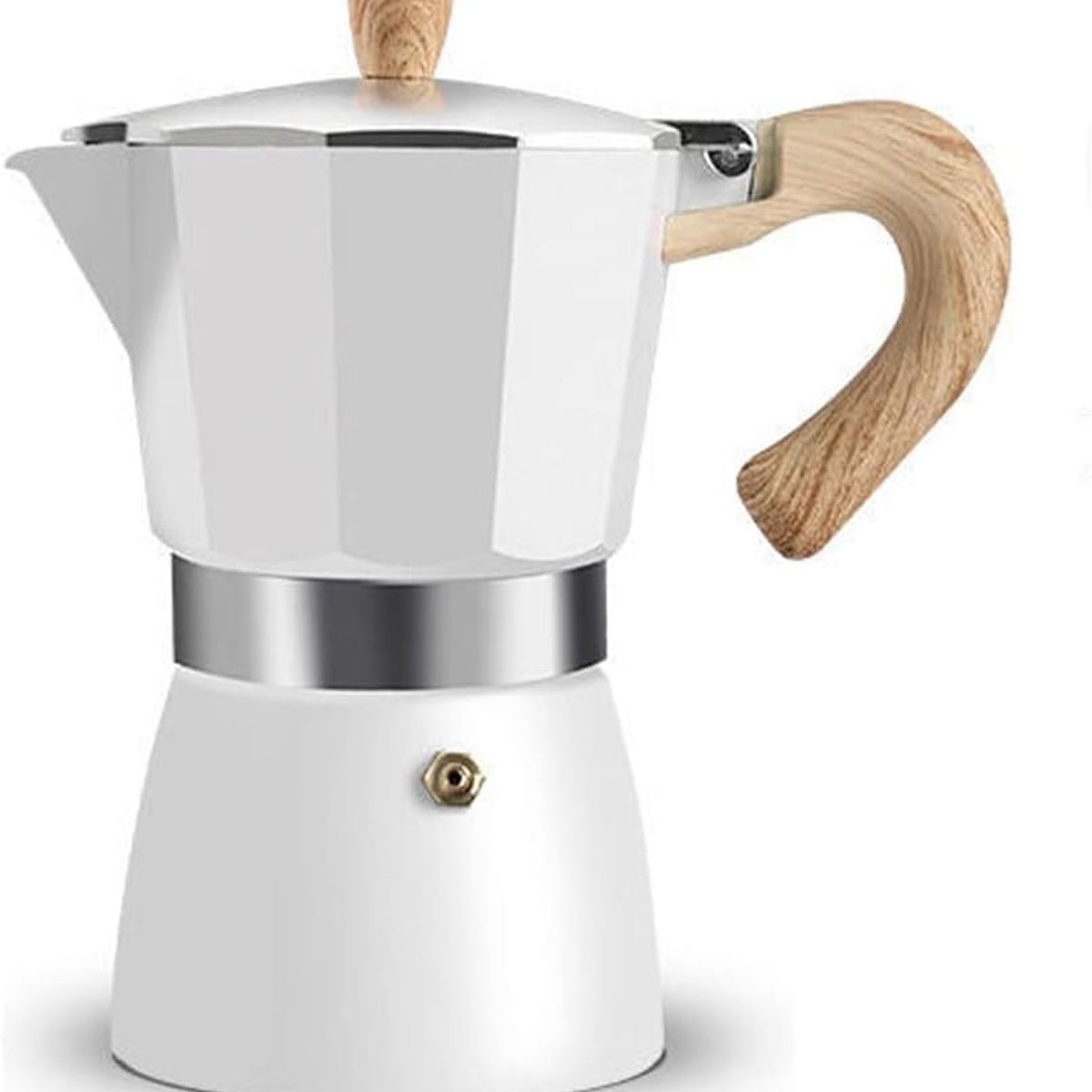 GENERICO - Greca italiana vintage blanco  9 tazas