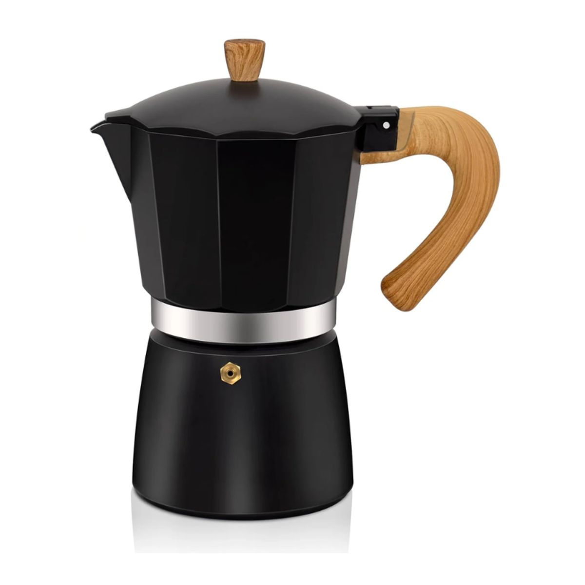 GENERICO - Greca italiana vintage NEGRO  9 tazas