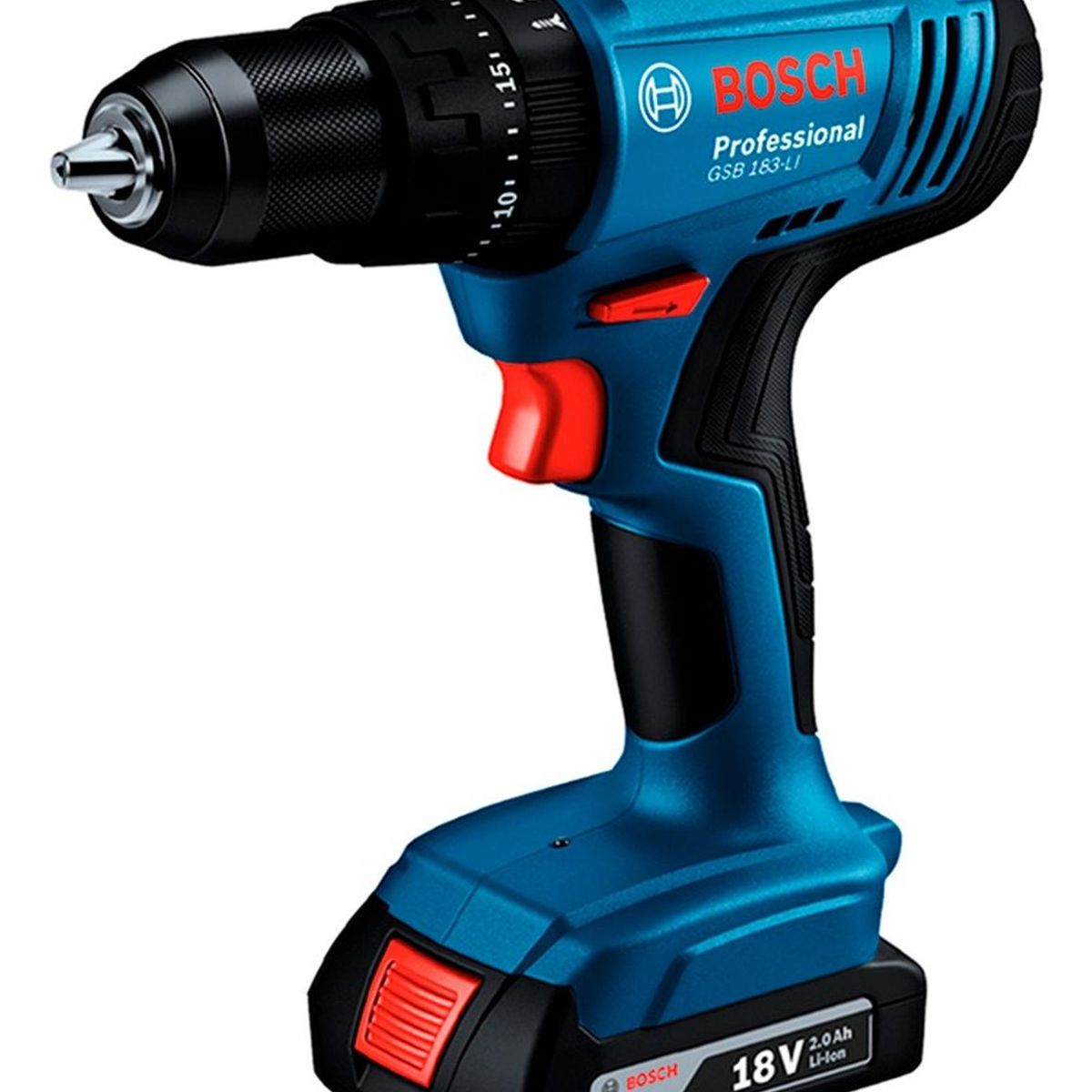 BOSCH - Taladro atornillador GSB 183 + Atornillador Bosch GO 2.0