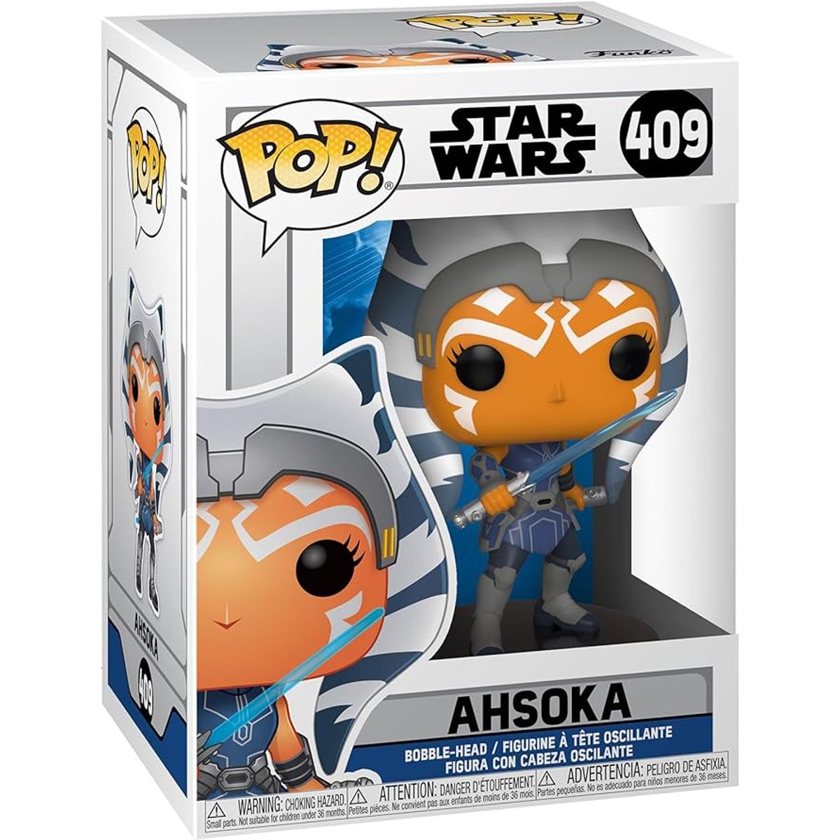 FUNKO - Funko Pop Ahsoka 409 Star Wars Clone Wars