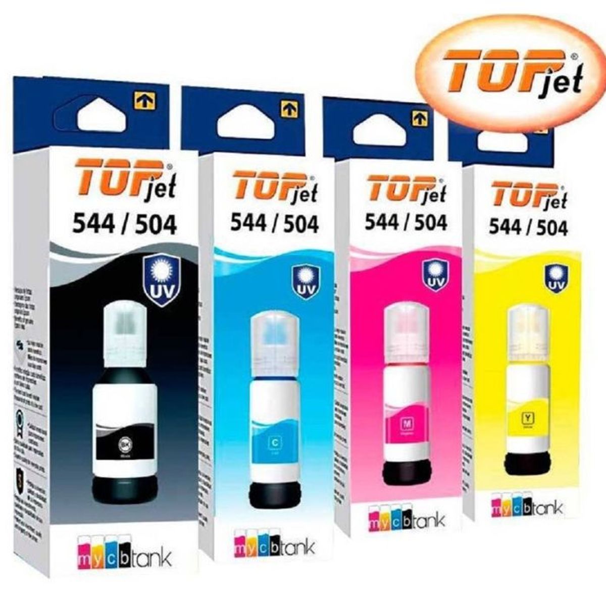 GENERICO - KIT DE TINTA COMPATIBLE 504 T544 EPSON