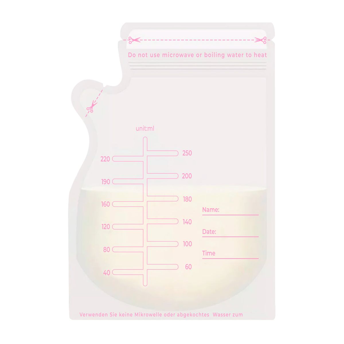 BUYPAL - Bolsas para Leche Materna con Cierre Hermético 30 Unidades