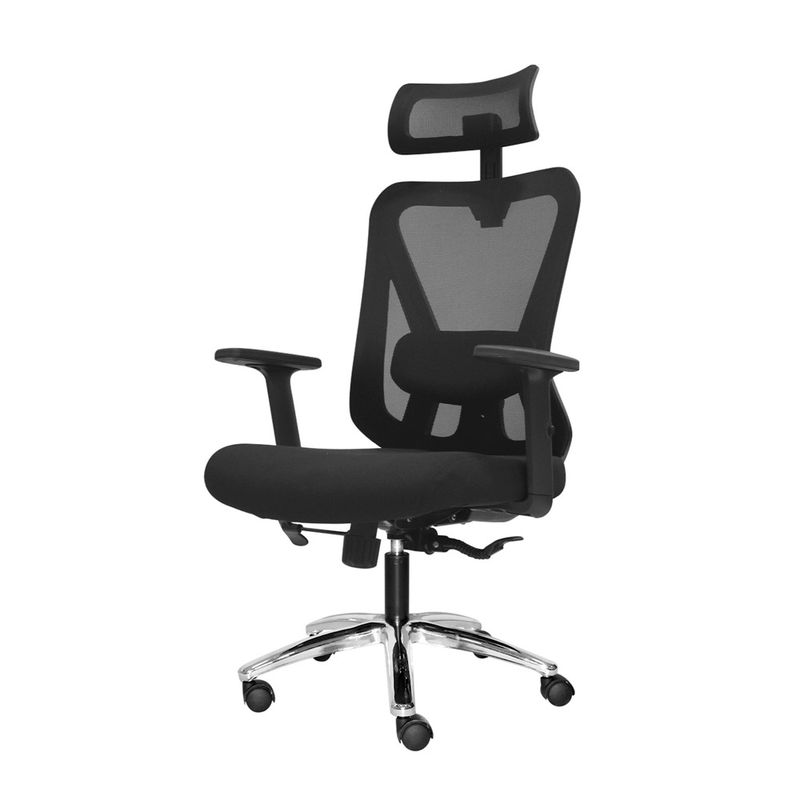 OFIDEAS - Silla De Oficina Presidencial Lap Dolphin Cromado Ofideas