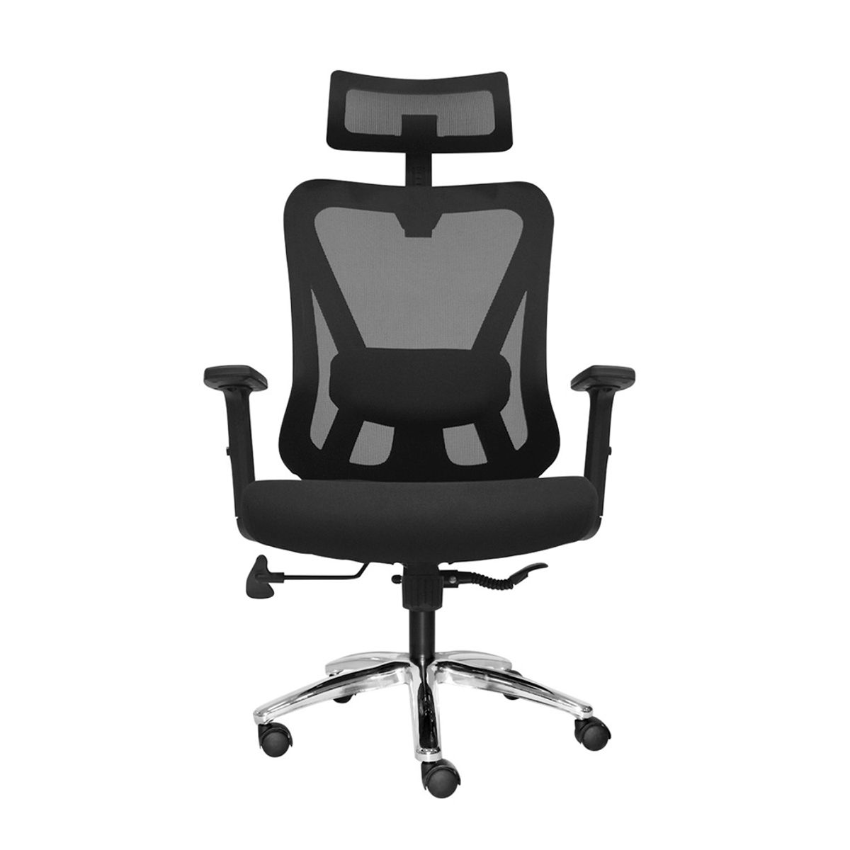 OFIDEAS - Silla De Oficina Presidencial Lap Dolphin Cromado Ofideas