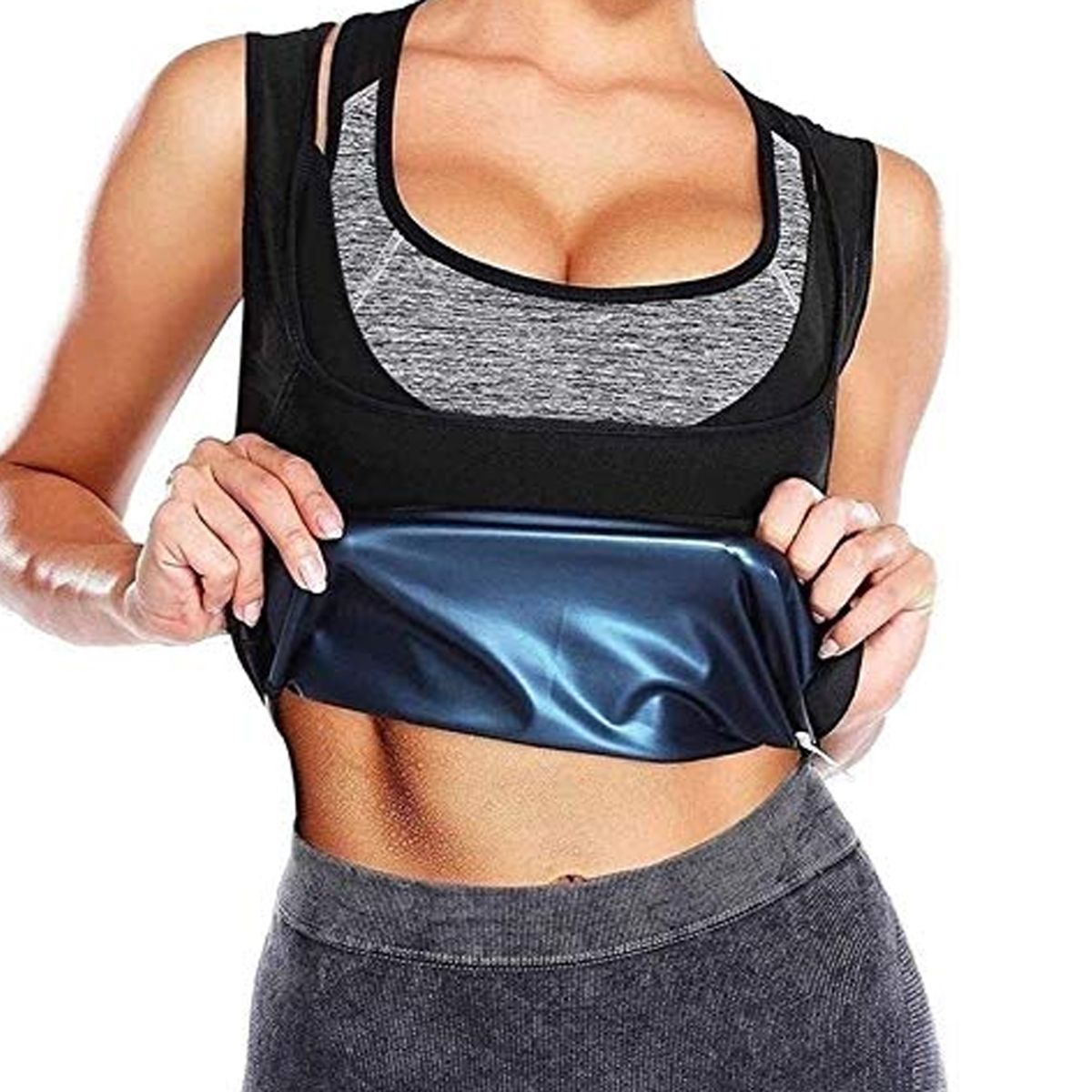 GENERICO - Chaleco Moldeador de Sauna para Mujer Sweat Shaper