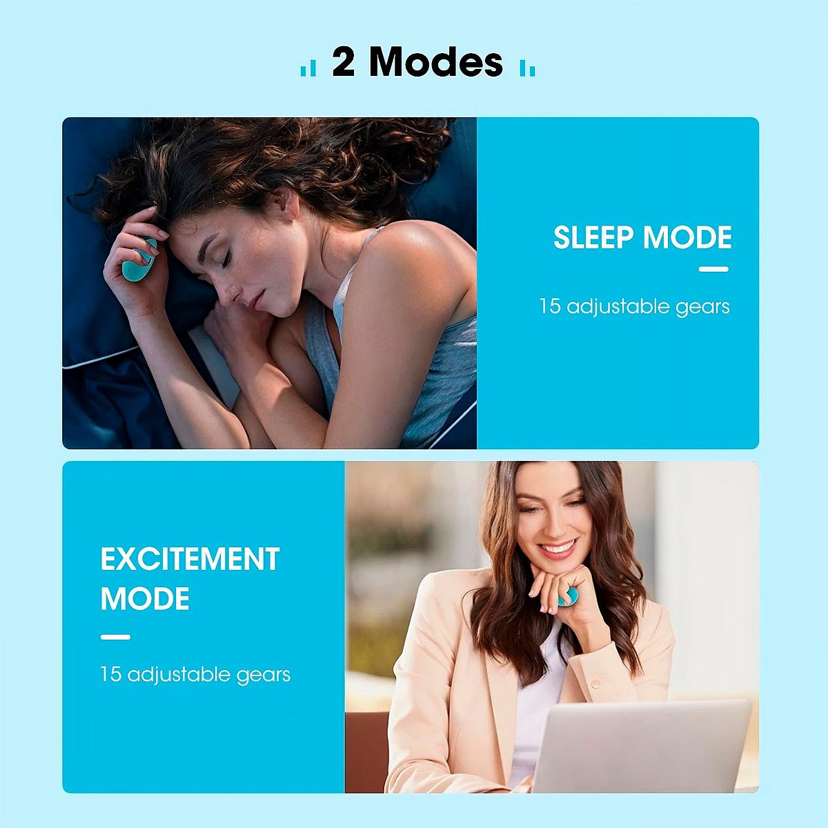 GENERICO - Dispositivo Portatil Ayuda Conciliar Sueño Alivia Ansiedad