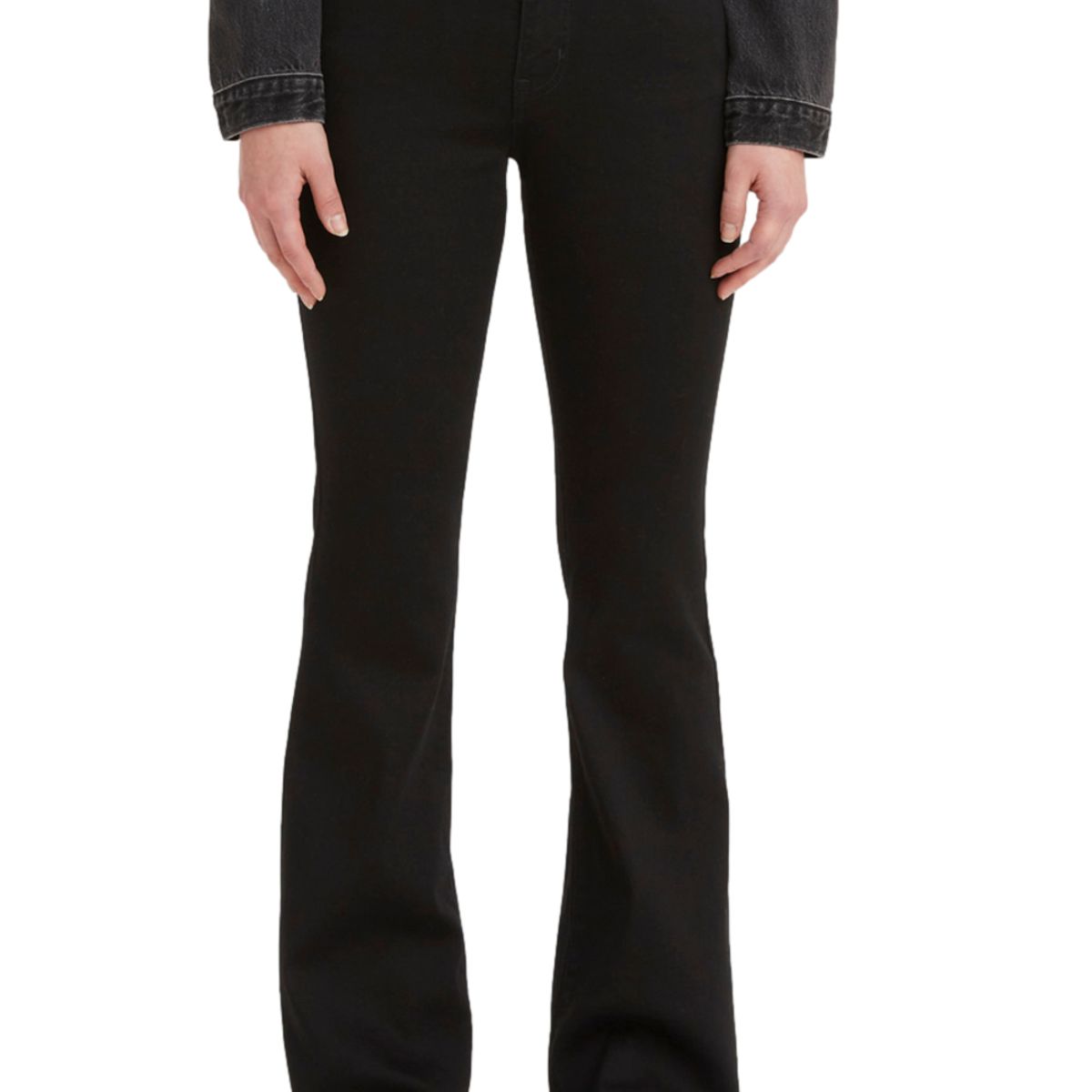 LEVIS - Jeans Mujer 726 Flare Negro Levis