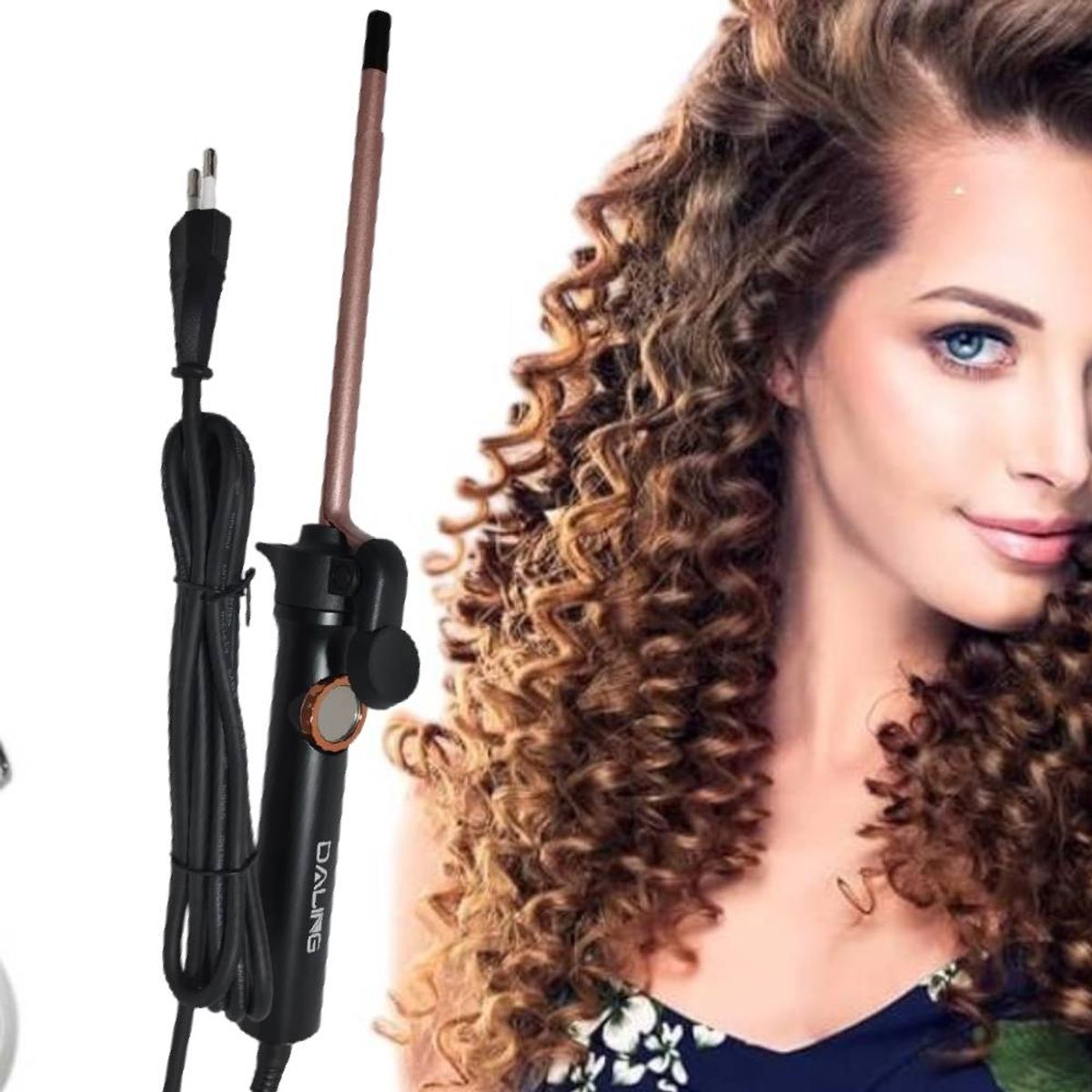 GENERICO - Rizador Delgado 9 mm DALING PROFESIONAL