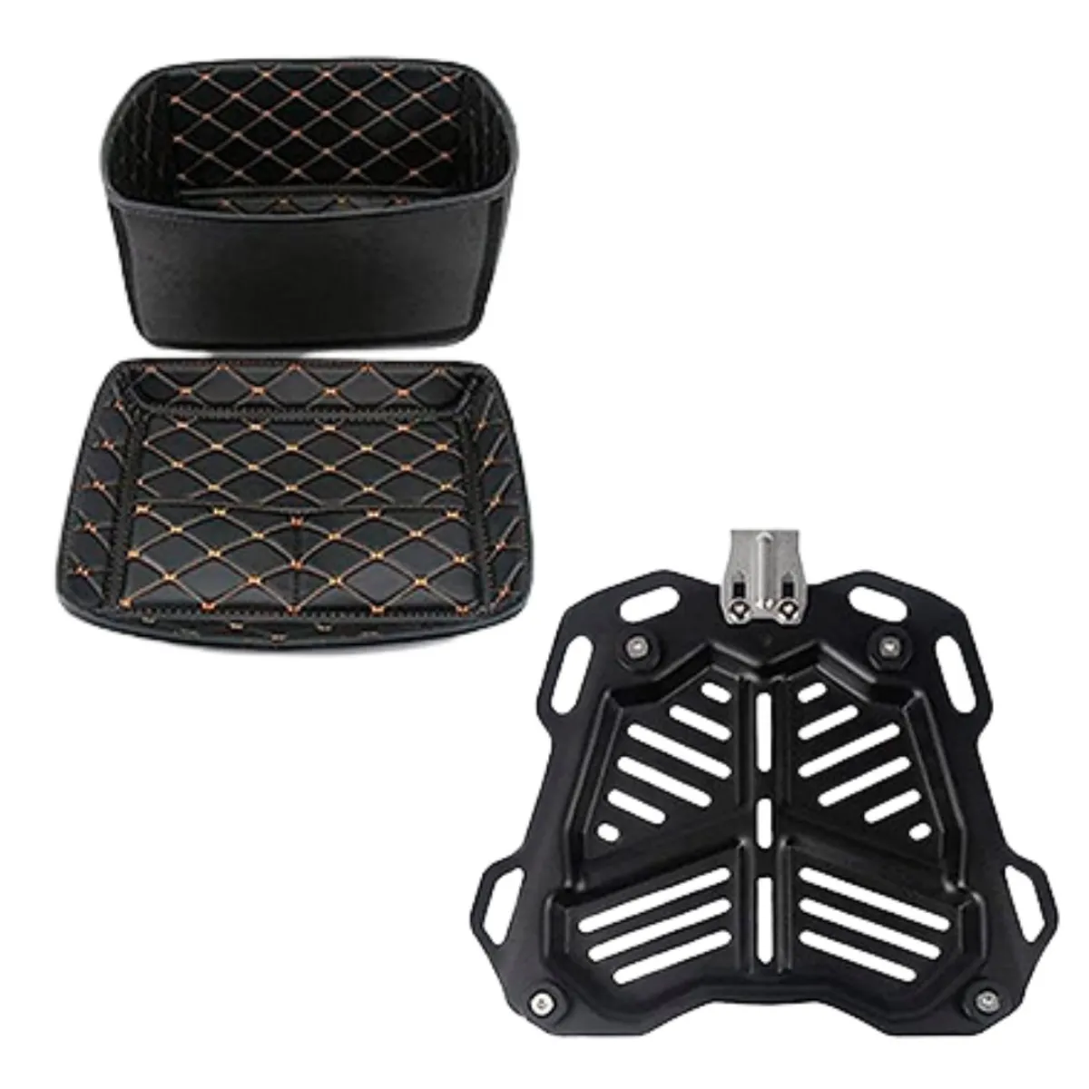 GENERICO - Cajuela de Aluminio de 45L de Capacidad  para Moto MOTOON
