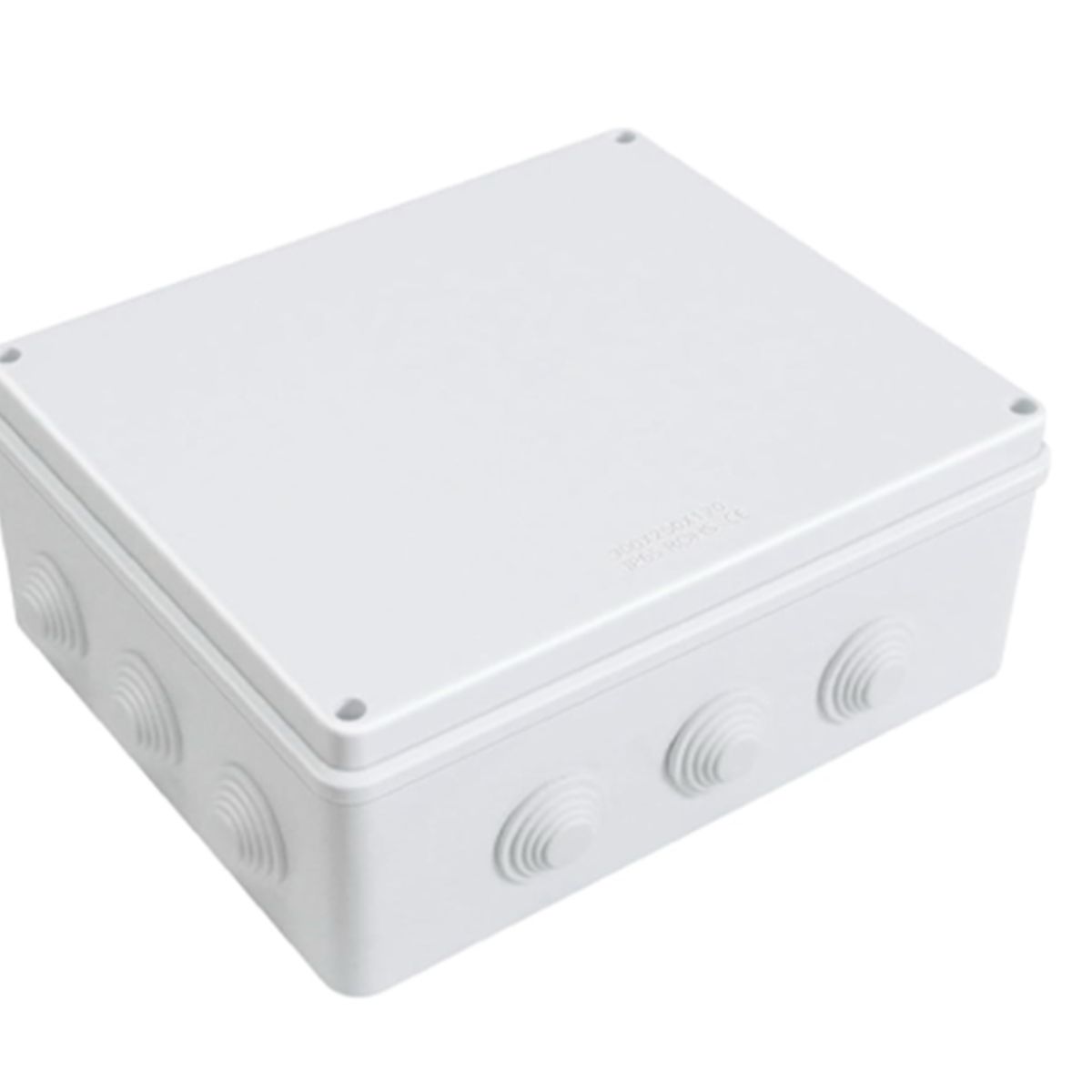 GENERICO - CAJA DE PASO O DERIVACION HERMETICO DE PVC 300X250X120 CON CONO