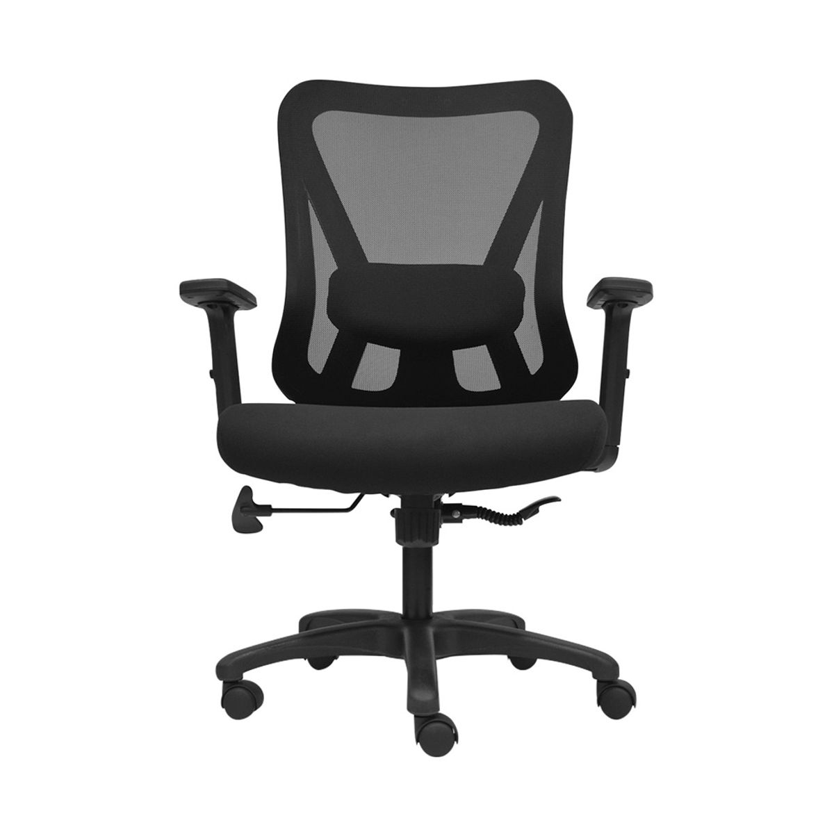 OFIDEAS - Silla De Oficina Gerente Lap Dolphin Nylon Negro Ofideas