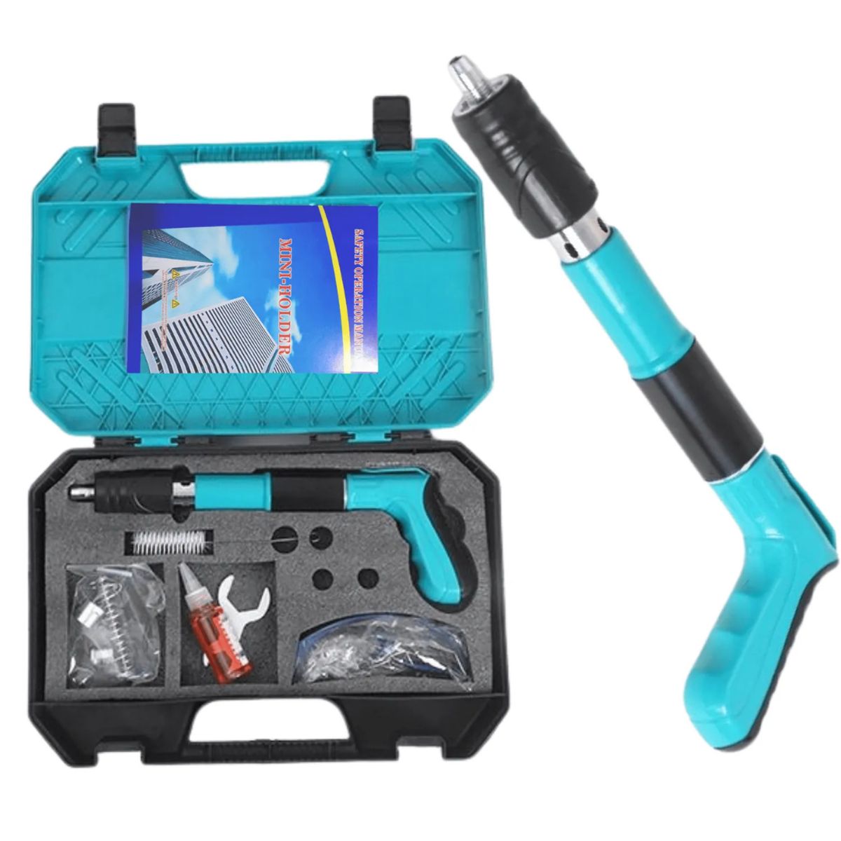 GENERICO - Pistola de Clavos - Máxima Potencia y Precisión