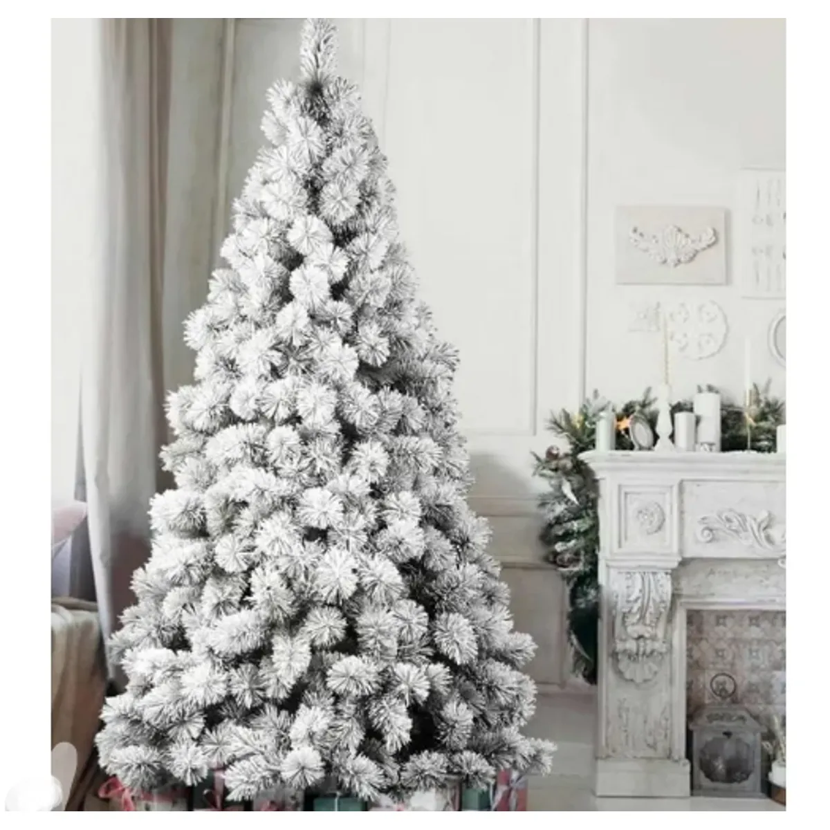 GENERICO - Árbol De Navidad pino de 2.10 Mt Con Nieve