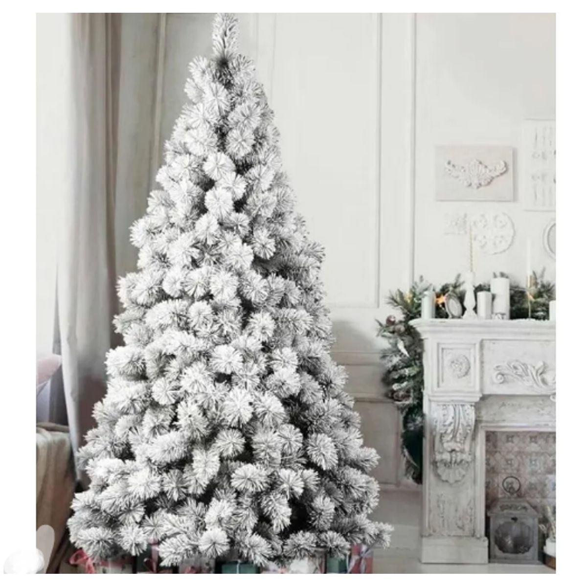 GENERICO - Árbol De Navidad pino de 2.10 Mt Con Nieve