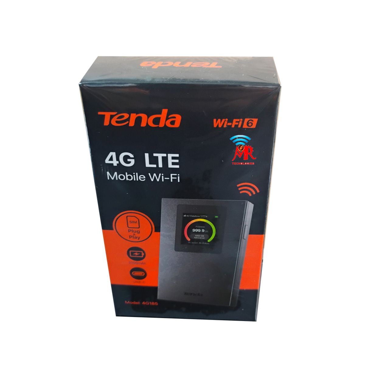 TENDA - Router Portable Para Chip Lte 4g Tenda 4g185 Wi-fi 6
