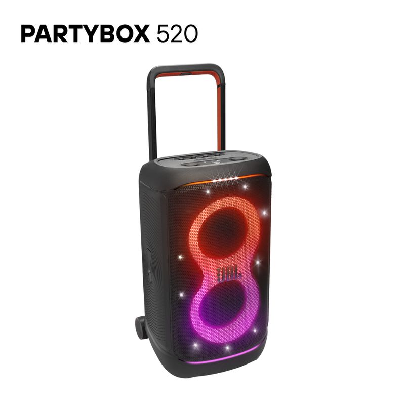 JBL - Parlante Bluetooth Jbl Partybox 520 de 400w hasta 15 horas - BK