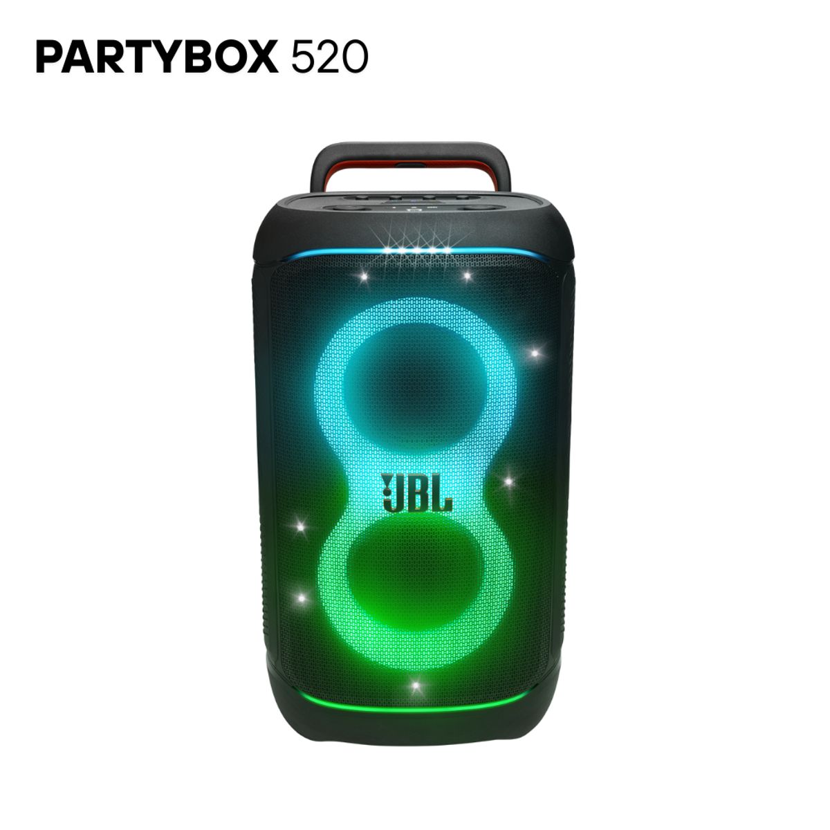 JBL - Parlante Bluetooth Jbl Partybox 520 de 400w hasta 15 horas - BK