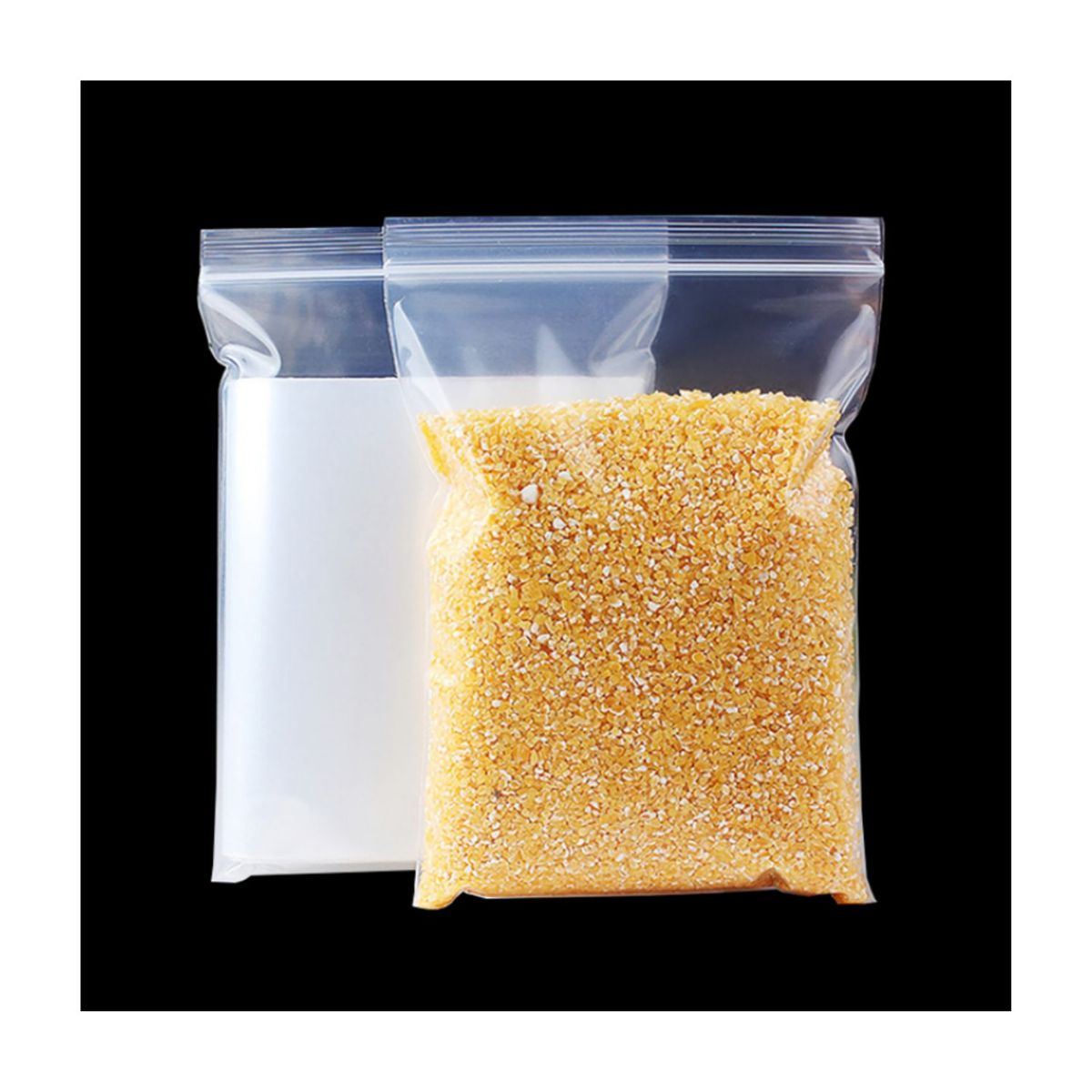 GENERICO - Bolsa con Cremallera x 100 Unds Alt25.5cm x An20cm