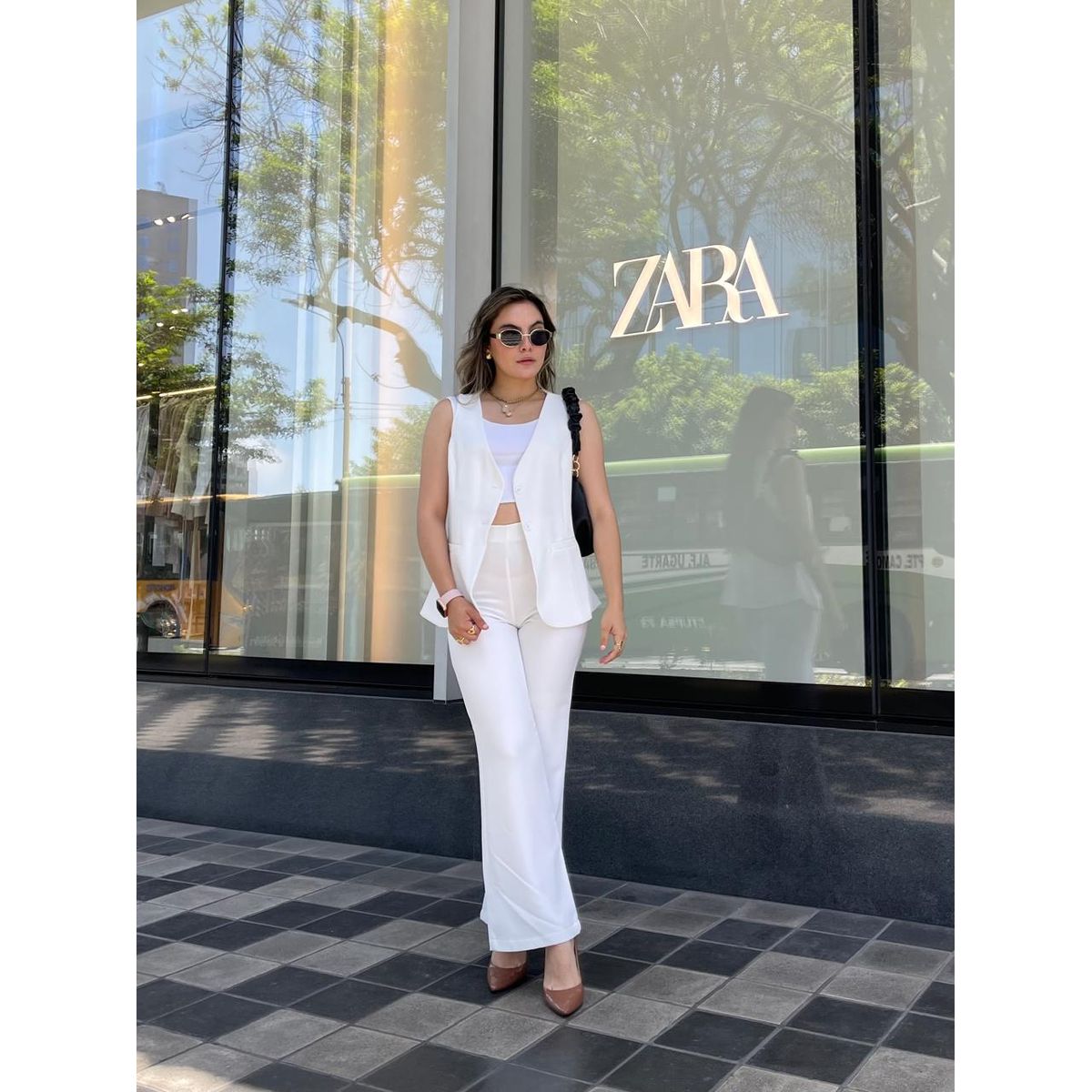 ALLEZ COLLECTION - Chaleco sastre de mujer elegante con forro