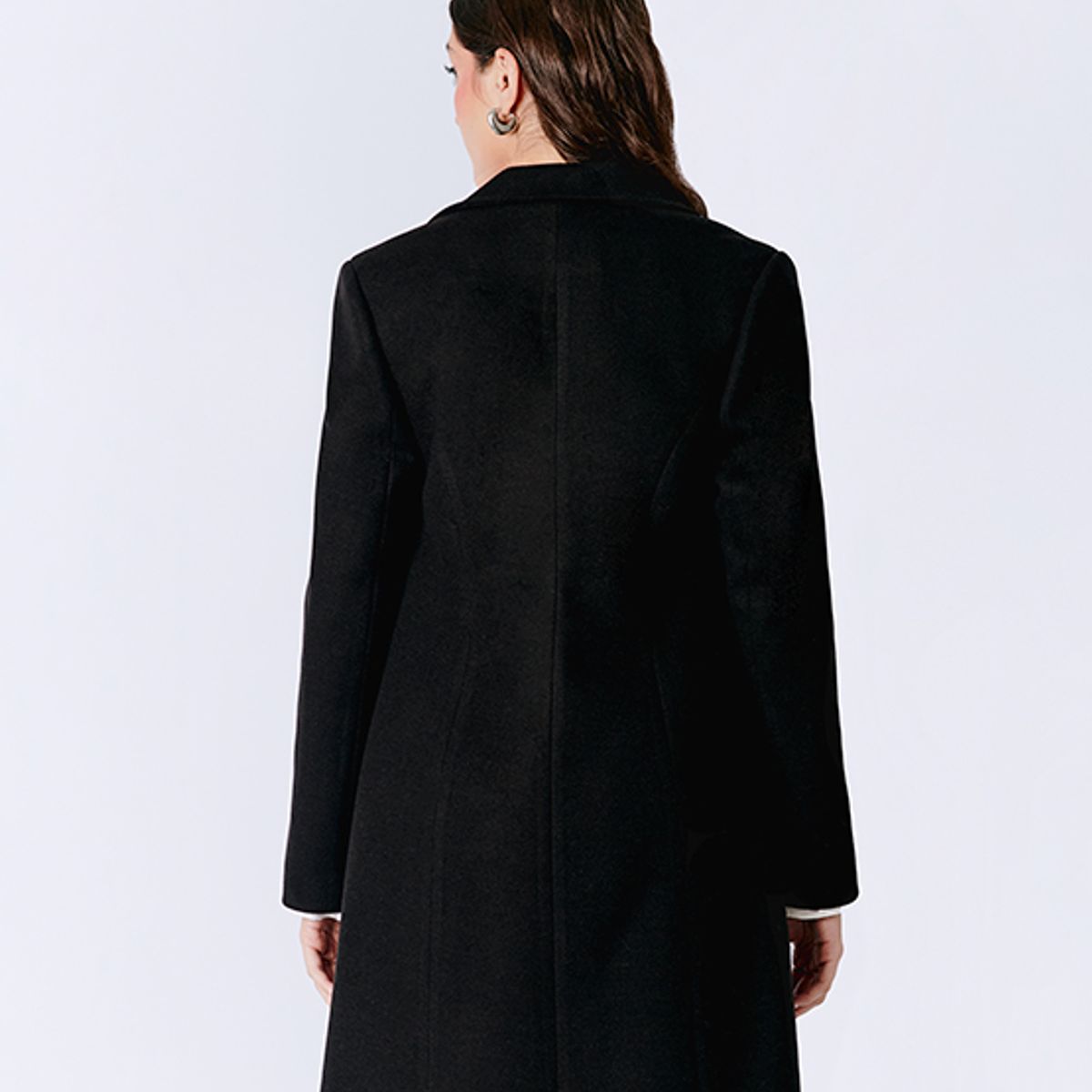 BANATY - ABRIGO LARGO CON BOLSILLOS ALTAMIRA DE MUJER