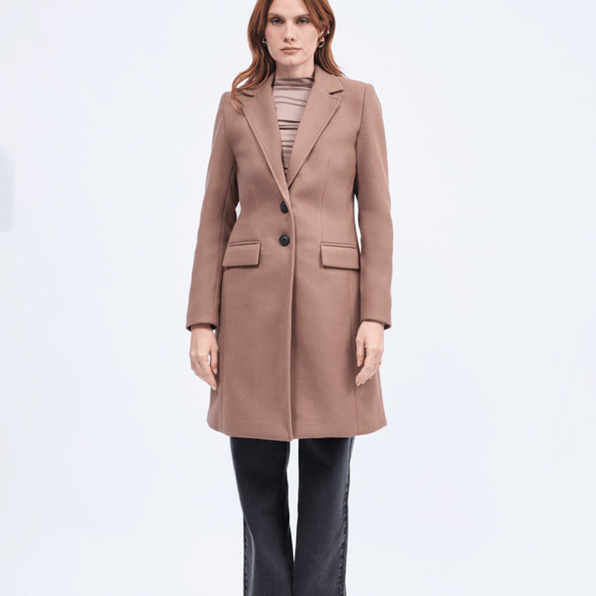 BANATY - ABRIGO LARGO CON BOLSILLOS ALTAMIRA DE MUJER