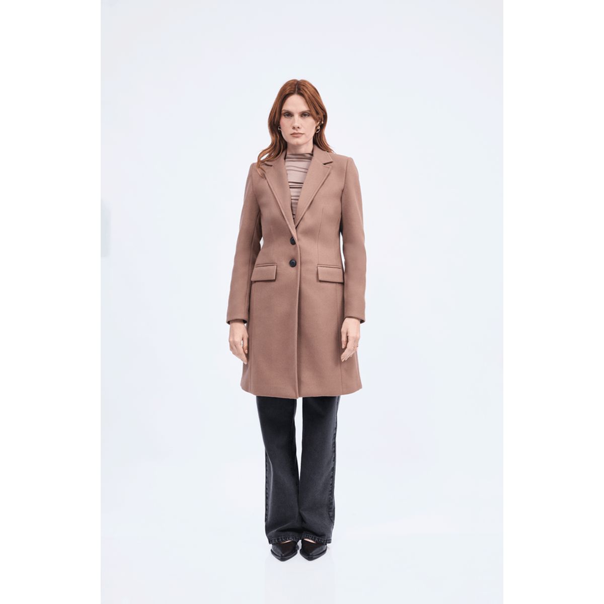 BANATY - ABRIGO LARGO CON BOLSILLOS ALTAMIRA DE MUJER