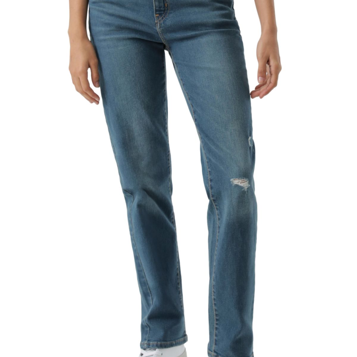 LEVIS - Jeans Mujer 724 High Rise Straight Azul Levis