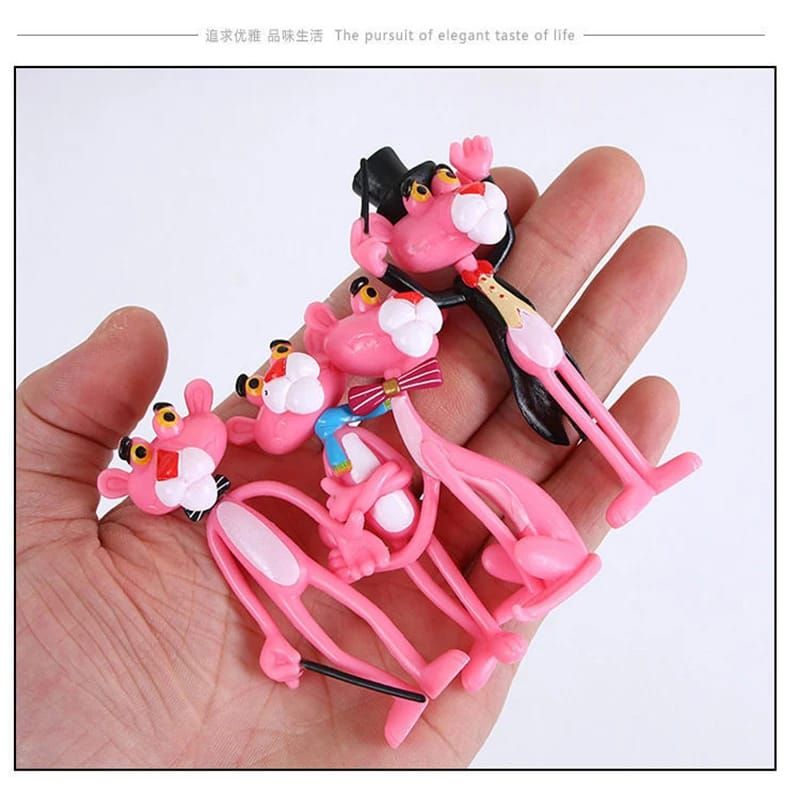 GENERICO - PANTERA ROSA 4 UNIDADES