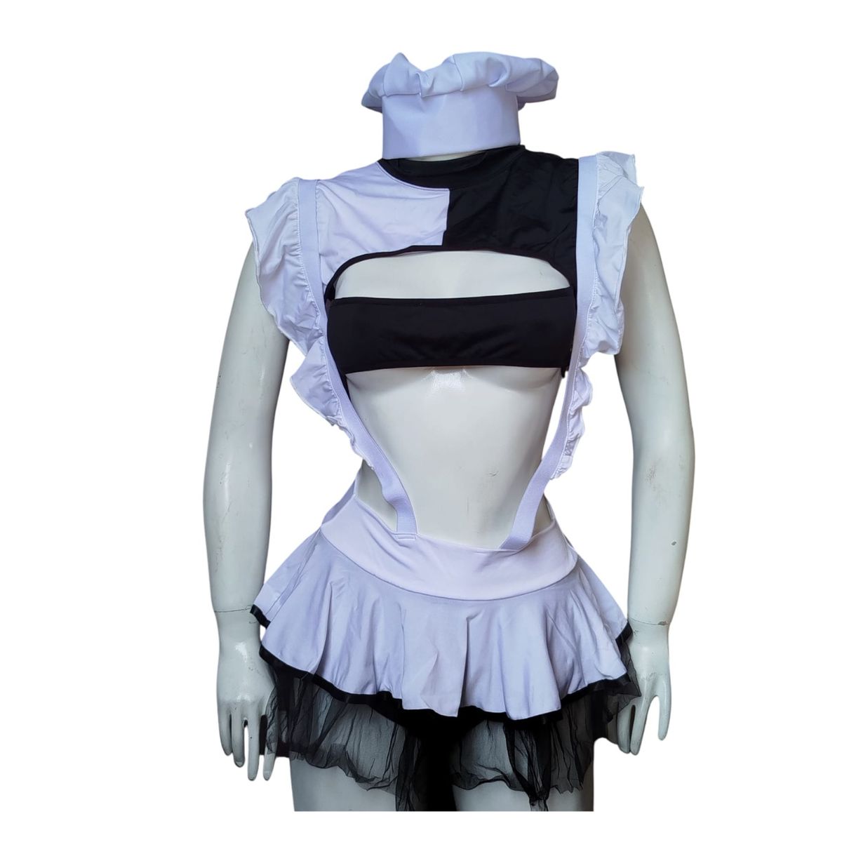 GENERICO - LENCERIA SEXY COCINERA  DISFRAZ EN TALLAS S -M -L