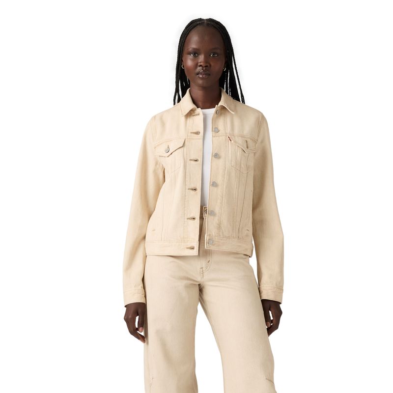 LEVIS - Casaca Mujer Original Trucker Beige Levis