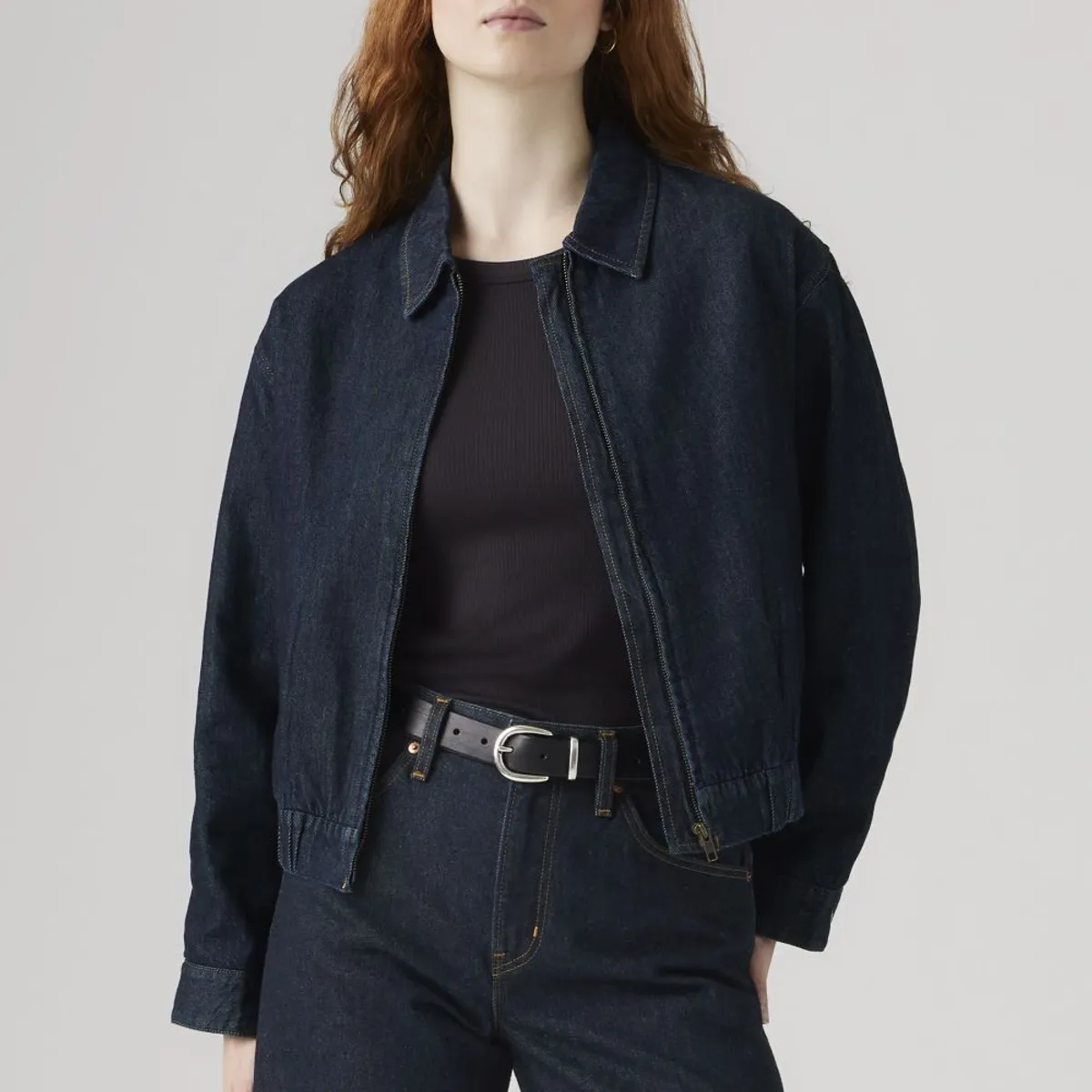 LEVIS - Casaca Mujer Ivy League Dad Jacket Azul Levis