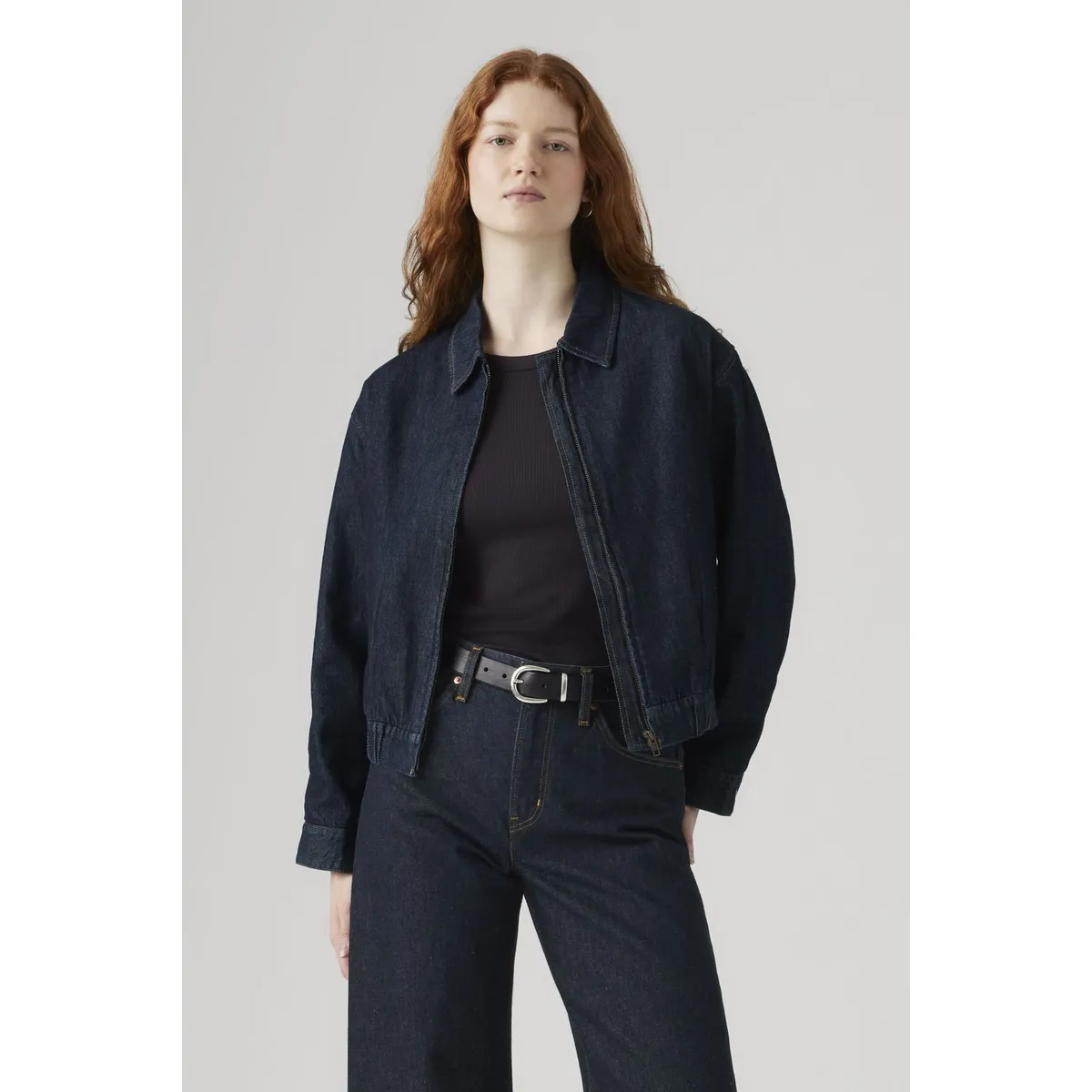 LEVIS - Casaca Mujer Ivy League Dad Jacket Azul Levis